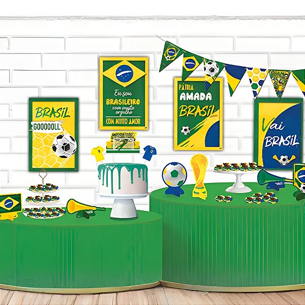 Kit Festa Brasil Copa do Mundo - 1 unidade - Festcolor