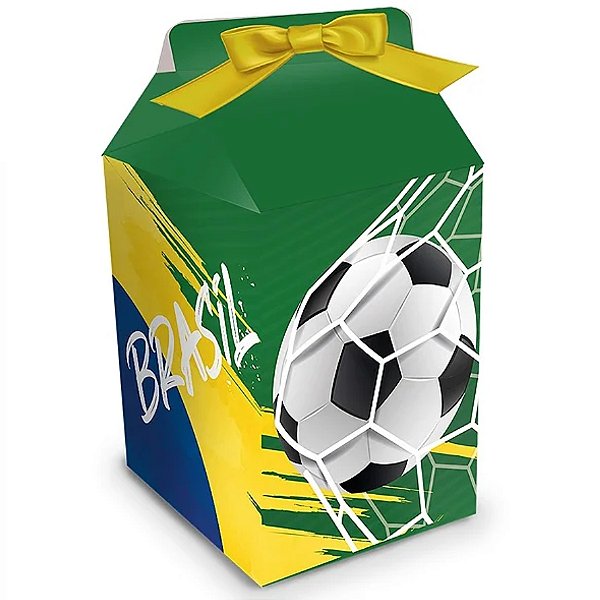 Caixa Milk - Brasil Copa do Mundo  - 8 unidades - Festcolor