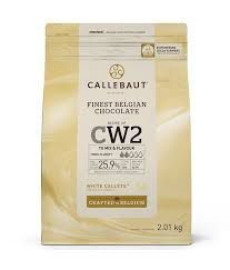 Chocolate Belga Callebaut - Gotas Branco - CW2-BR-U76 - 2,01 kg - Rizzo