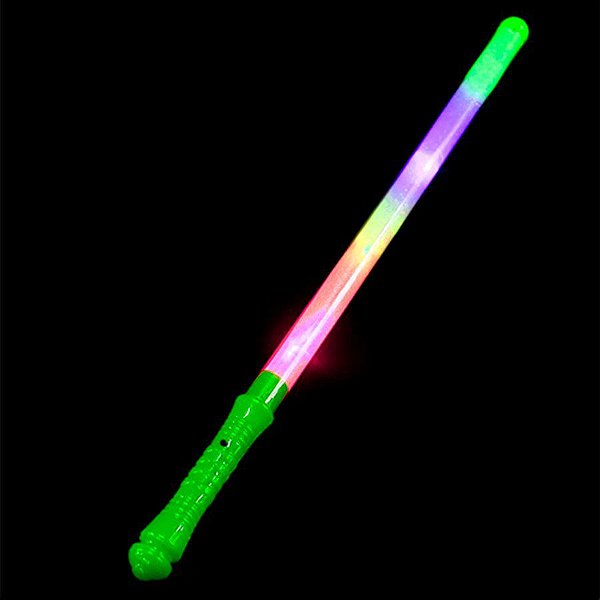 Bastão Com Led Colorido - Cabo Verde - 48,5cm x 2cm - 1 unidade - Rizzo