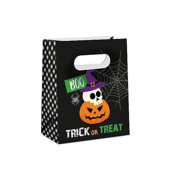 Sacola para Lembrancinha Halloween - Scary Night - 4 unidades - Cromus - Rizzo