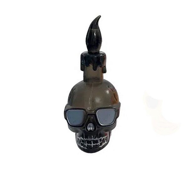Caveira Vela - Preto - Led Decorativo - 1 unidade - Rizzo