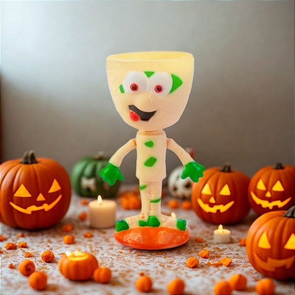 Copo Colorido Halloween - Mumia - 1 unidade - Rizzo