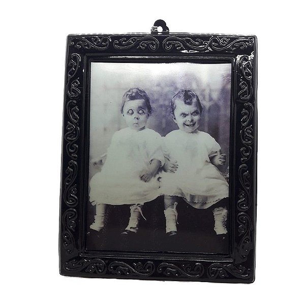 Quadro Holográfico - Meninos Endemoniados - Festa Halloween - 1 unidade - Rizzo