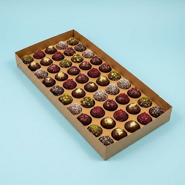 Caixa N4 - Base Brigadeiro - Kraft - 38,5x19x4cm - 5 unidades - Assk - Rizzo