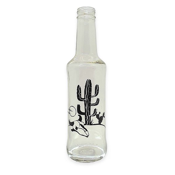 Garrafa de Vidro Long Neck com Rolha LED - Sertão - 1 unidade - Rizzo