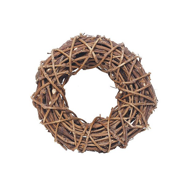 Guirlanda Rustica de Natal  40cm - Cromus Natal - 1 unidade - Rizzo