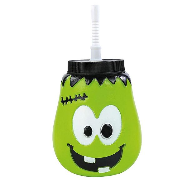 Copo De Plástico - Frankenstein M - 400 ml - 1 unidade - Cromus - Rizzo
