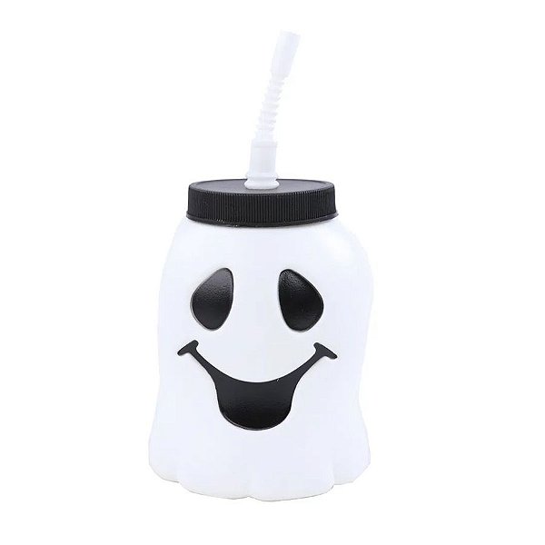 Copo De Plástico - Fantasminha - 400 ml - 1 unidade - Cromus - Rizzo