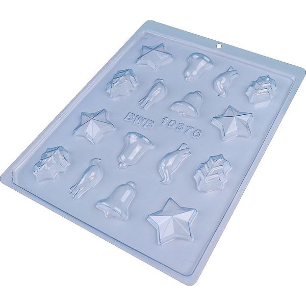 Forma Simples Trad. Cód 10376 - Bombons de Enfeite de Natal - 1 unidade - BWB