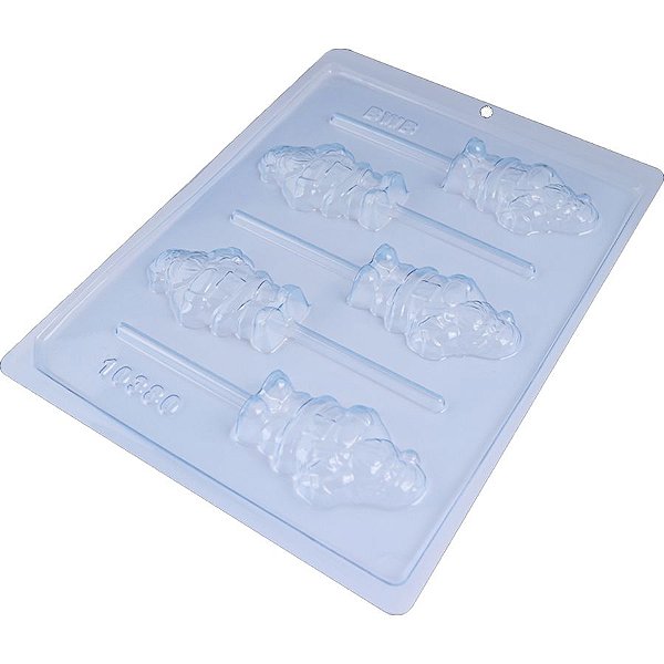 Forma Simples Trad. Cód 10380 - Pirulito Papai Noel - 1 unidade - BWB