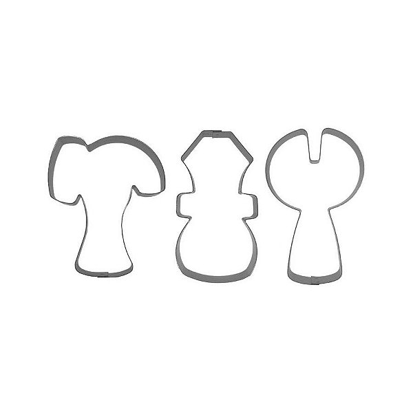 Kit de Cortadores Ferramentas P - Ref 585 - 3 unidades - RR CORTADORES - Rizzo