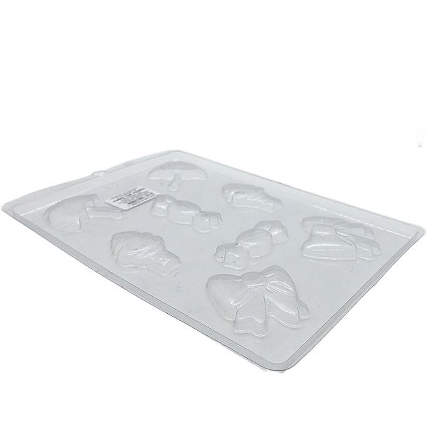 Forma de Acetato Simples - Bombons Sortidos - Ref. 95 - 1 unidade - Crystal - Rizzo