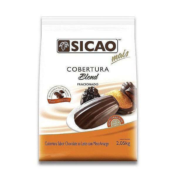Cobertura Mais Blend  - Gotas - 2,05 kg  - 1 unidade - Sicao - Rizzo