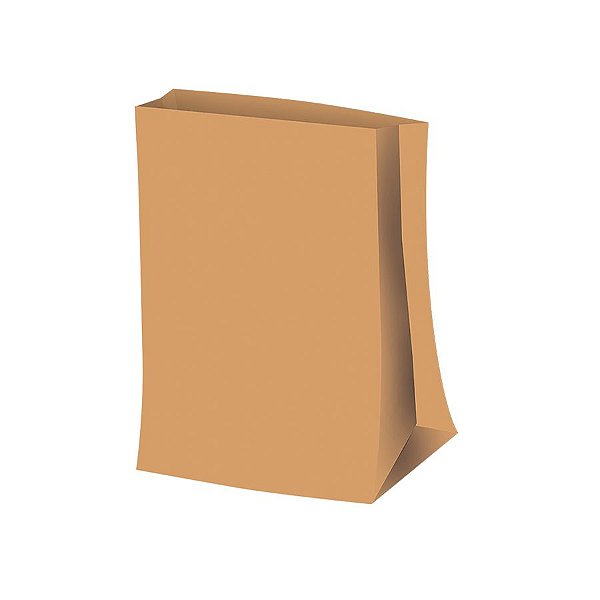 Saco Para Delivery Liso Kraft  - 50 unidades - Festcolor - Rizzo