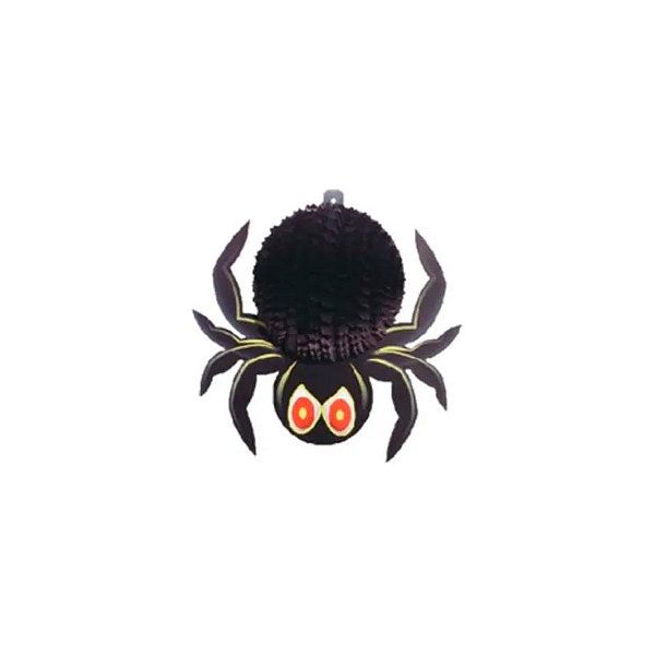 Aranha p/ Pendurar - Enfeite Decorativo - Ref. Nº 01 - 20,5 cm - 1 unidade - Rizzo  Balões