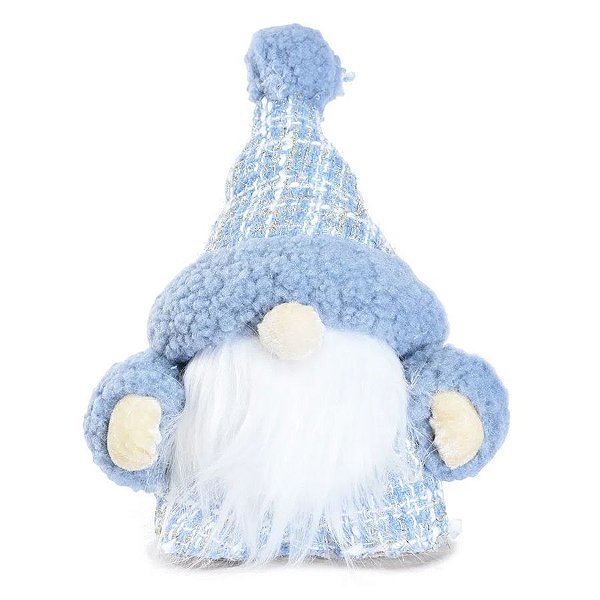 Enfeite Kringel Azul - 25cm  - 1 unidade - Cromus - Rizzo Balões