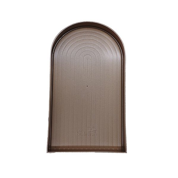 Bandeja Arco - premium BD-A - 220 x 122  - Rose Gold - 1 unidade - Só Boleiras - Rizzo
