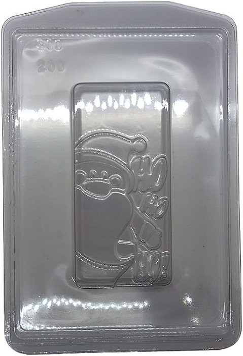 Forma de Acetato Especial - Papai Noel HoHoHo - Ref.FP200 - 1 unidade - Crystal - Rizzo