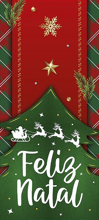 Trilho de Mesa Natal Mágico - Feliz Natal - 1 unidade - Regina - Rizzo