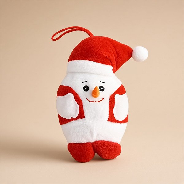 Enfeite de Boneco de Neve para Pendurar - Cromus Natal - 1 unidade - Rizzo