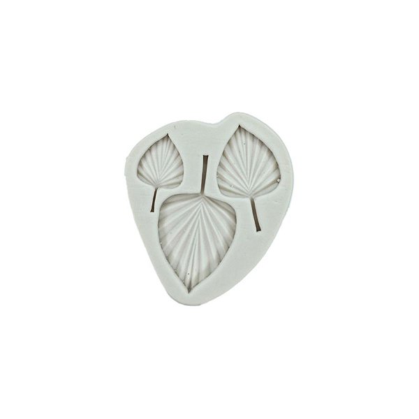 Molde de Silicone Cód. 2481 - Folhas de Palmeiras - 1 unidade - Mazulli - Rizzo