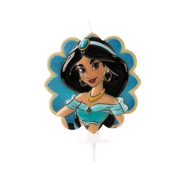 Vela Princesa - Jasmine - 1 unidade - Rizzo