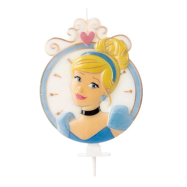 Vela Princesa - Cinderela - 1 unidade - Rizzo