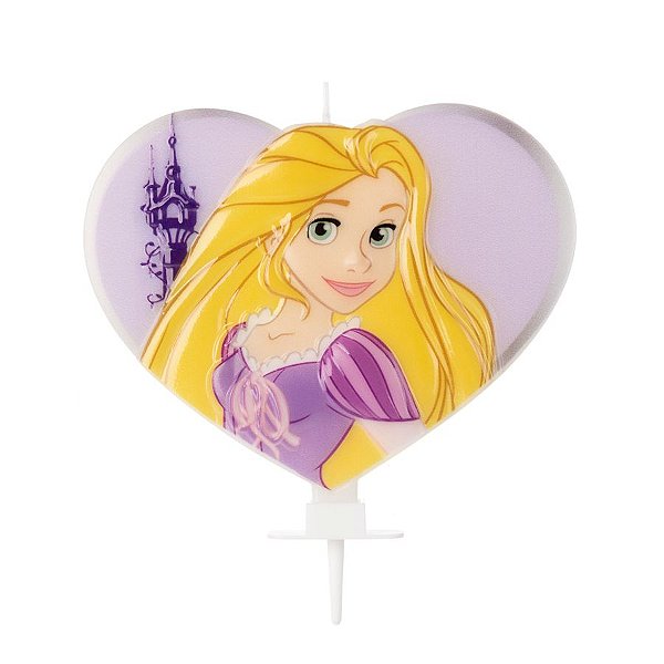 Vela Princesa - Rapunzel - 1 unidade - Rizzo