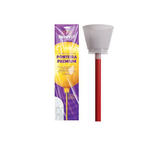 Ponteira Premium - Vermelho - 10 unidades - Grintoy - Rizzo