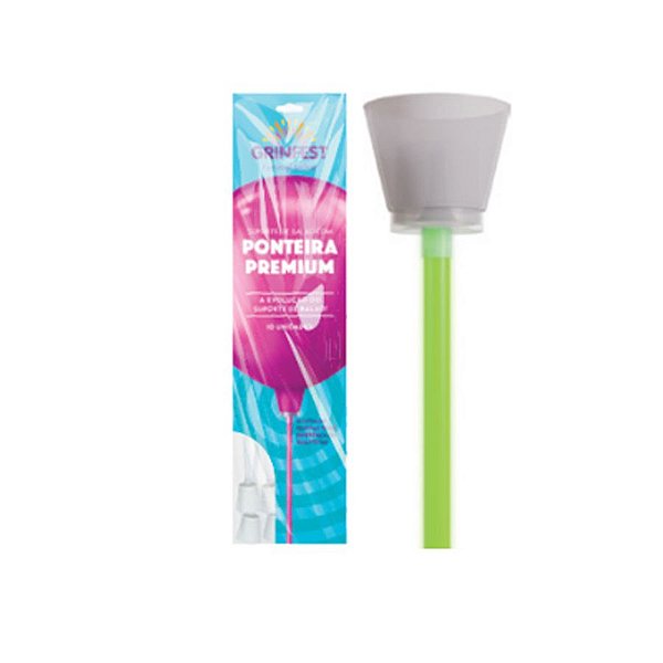 Ponteira Premium - Verde Neon - 10 unidades - Grintoy - Rizzo