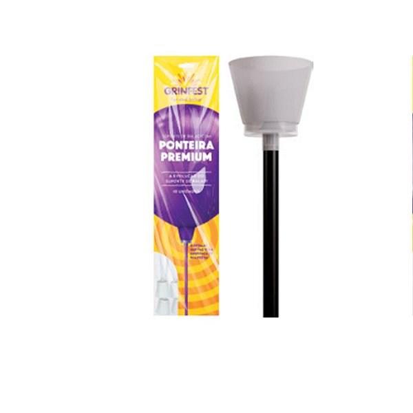 Ponteira Premium - Preto - 10 unidades - Grintoy - Rizzo
