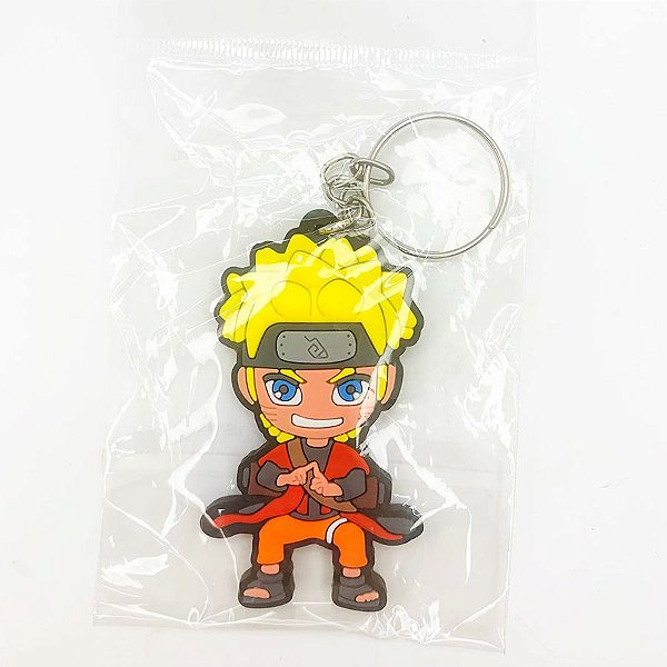 Chaveiro Emborrachado Naruto - 1 unidade - Rizzo