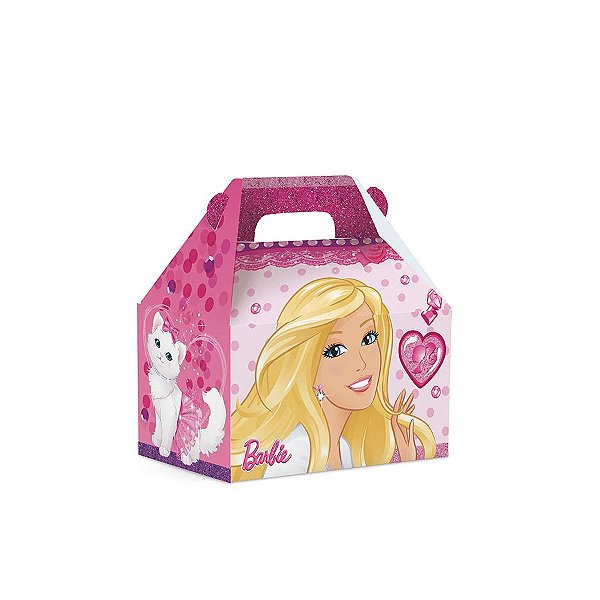 Caixa Maleta Kids - Barbie Gloss - 100 unidades - Rizzo - INATIVADO