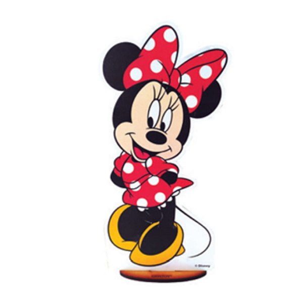 Enfeite De Mesa - Minnie Mouse 2 - 1 unidade - Grintoy - Rizzo