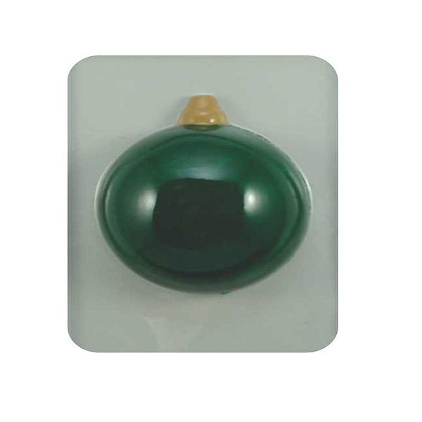Forma Bola de Natal Grande - Verde - 1 unidade - Rizzo