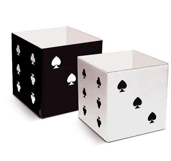 Cachepot - Festa Cassino - 8 unidades - Cromus - Rizzo