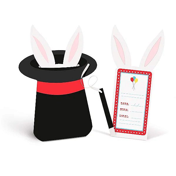 Convite para Festa - Festa Circo - 8 unidades - Cromus - Rizzo