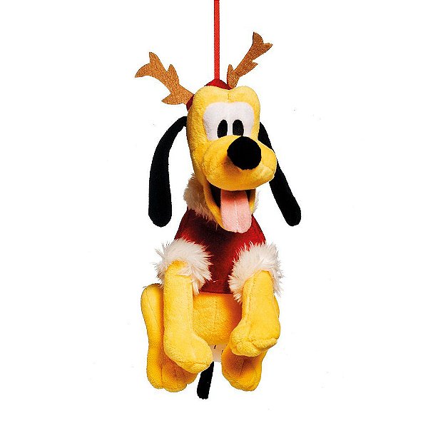 Pluto de Pelúcia 20cm - 01 unidade Natal Disney - Cromus Natal - Rizzo