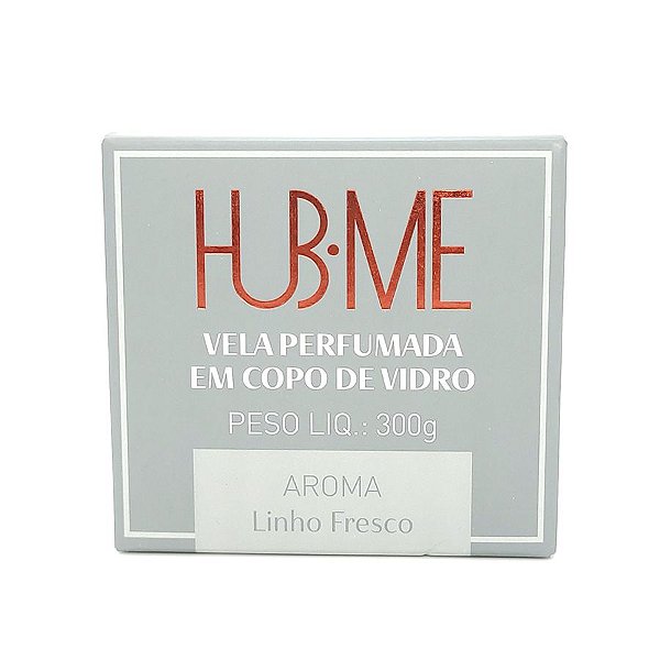 Vela Aromática - Linho Fresco  - 1 unidade - Cromus - Rizzo