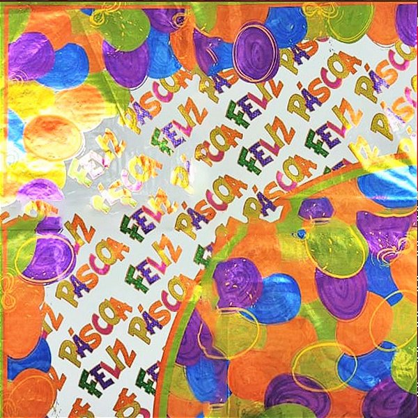 Saco Express 44x44cm para Ovos de 500g a 750g - Colorindo - 5 unidades - Cromus - Rizzo