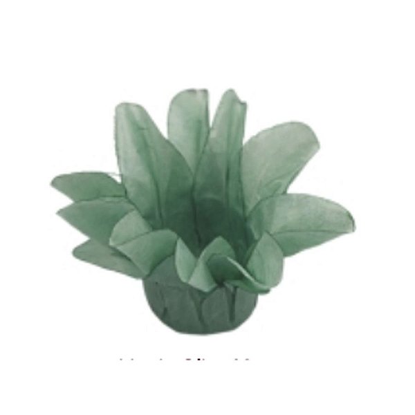 Forminha Para Doces Finos - Estrela do Mar Verde Olivia Matte - 20 unidades - Decora Doces - Rizzo