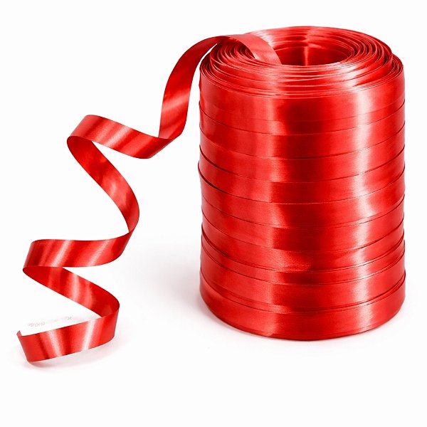 Fitilho Decorativo - Vermelho - 50m - 1 unidade - Rizzo