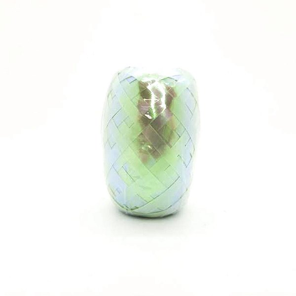 Fitilho Decorativo 50m - Verde Holográfico - 1 unidade - Rizzo