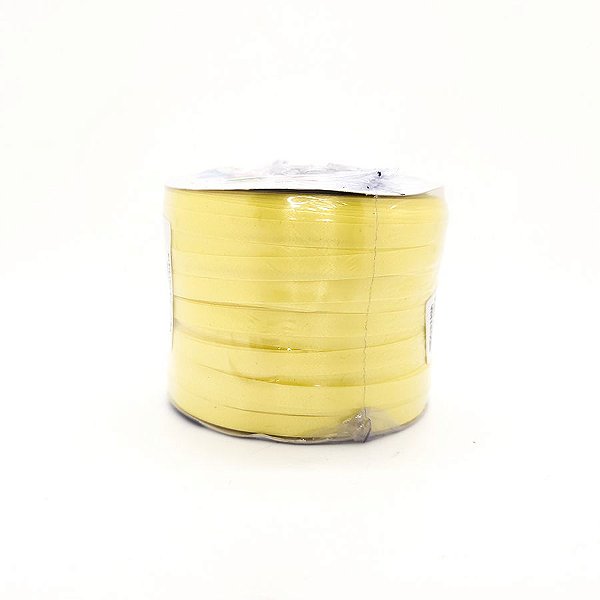 Fitilho Decorativo 200m - Amarelo - 1 unidade - Rizzo
