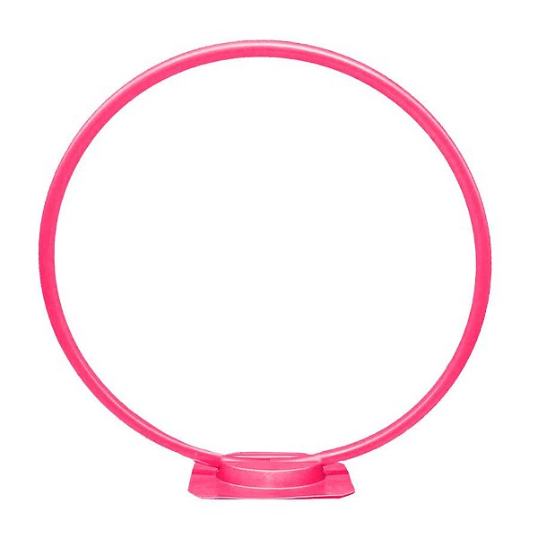 Arco de Mesa para Balão 38cm - Rosa Chiclete - 1 unidade - Rizzo