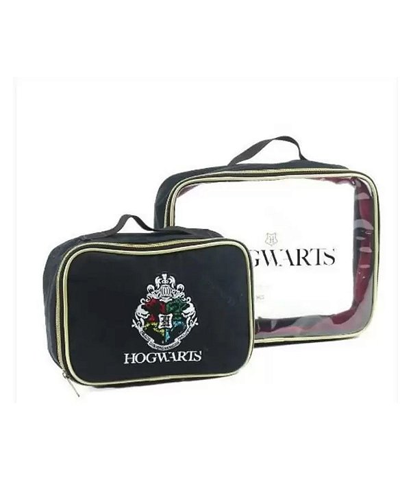 Necessaire Hogwarts - Harry Potter - 2 unidades - Disney Original - Rizzo