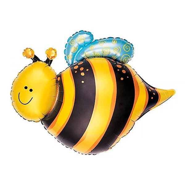 Balão de Festa Microfoil - Abelha - 1 unidade - Rizzo