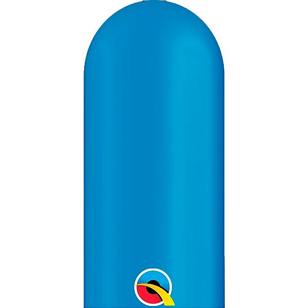Balão de Festa Canudo - Dark Blue (Azul Escuro) - 350" - Qualatex - Rizzo