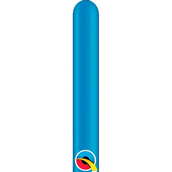 Balão de Festa Canudo - Dark Blue (Azul Escuro) - 160" - Qualatex - Rizzo